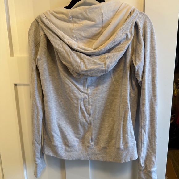 Lululemon Light Grey Jacket, Coat - Picture 3 of 5